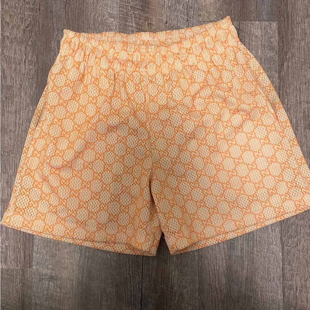 Bravest Studios Gucci Shorts - Size M (Orange)